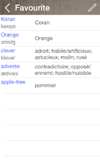 Image 2 for French English Dictionary
