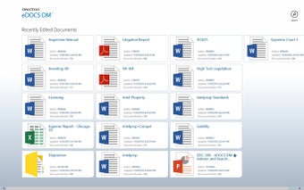 Imagen 1 para OpenText eDOCS DM App for…