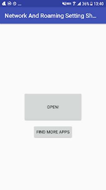 Imagen 0 para Network And Roaming Setti…