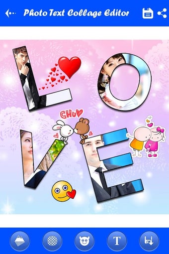 Image 1 for Photo Text Collage Editor