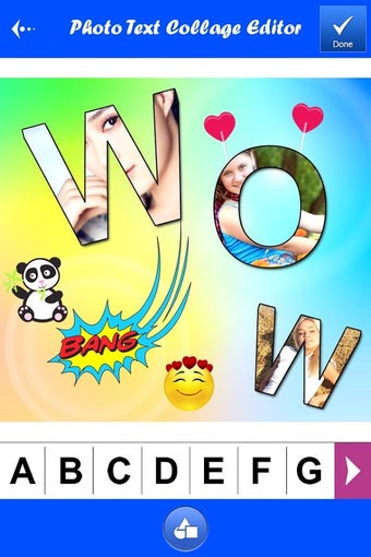 Image 0 for Photo Text Collage Editor