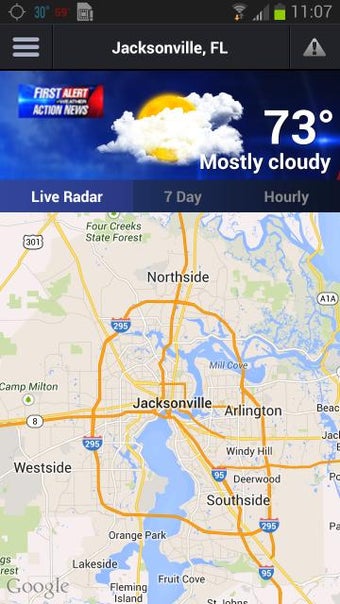 Imagen 5 para Action News Jax Weather