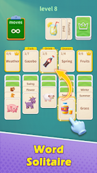 Imagen 0 para Word Spark: Solitaire Jou…