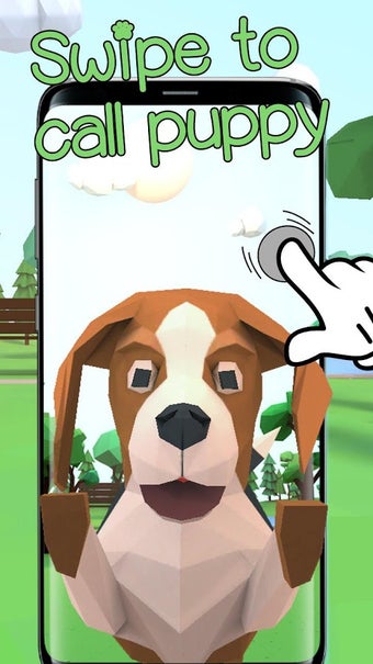 Imagen 1 para 3D Cute puppy theme&Lovel…