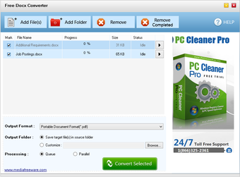 Image 0 for Free Docx Converter