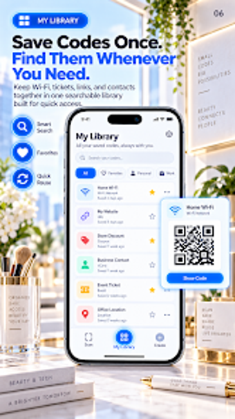 Imagen 0 para QR Code Reader Home Launc…