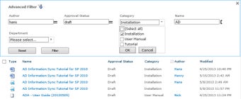Image 1 for SharePoint List Advanced …