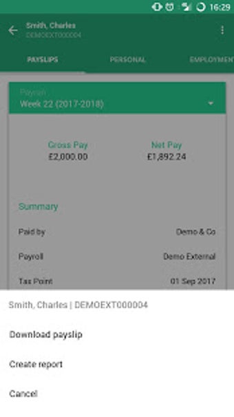 Imagen 1 para Payslip