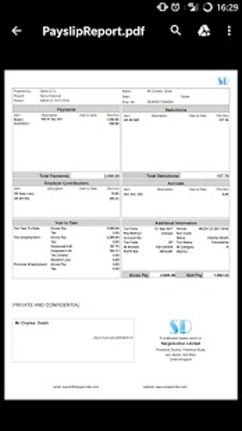 Imagen 2 para Payslip