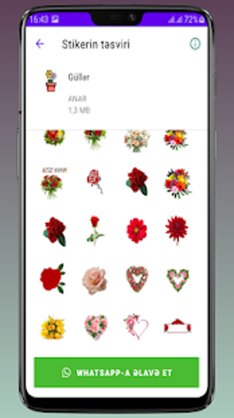 Image 2 for Azerbaijan Stickers for W…