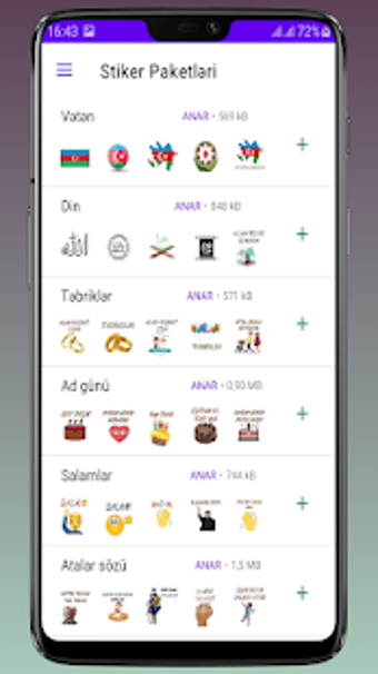 Image 1 for Azerbaijan Stickers for W…
