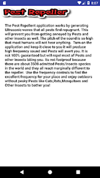 Image 1 for Pest Repeller Simulator