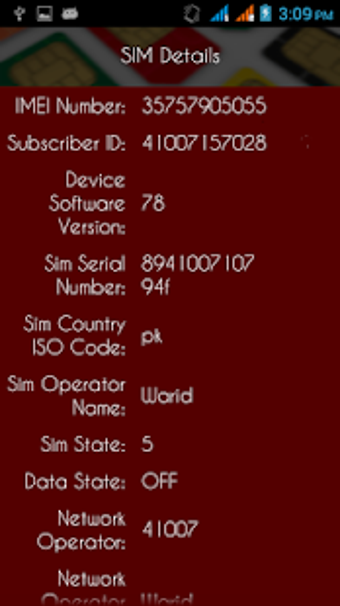 Imagen 0 para Pakistan Sim Information