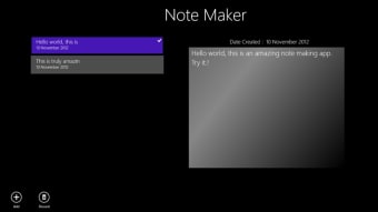 Image 1 for Note Maker for Windows 8