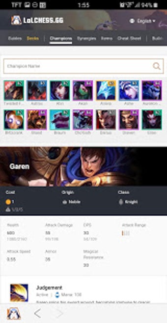 Imagen 1 para LoL TFT Guide - LoLCHESS.…