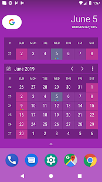 Image 2 for Calendar Widget KEY