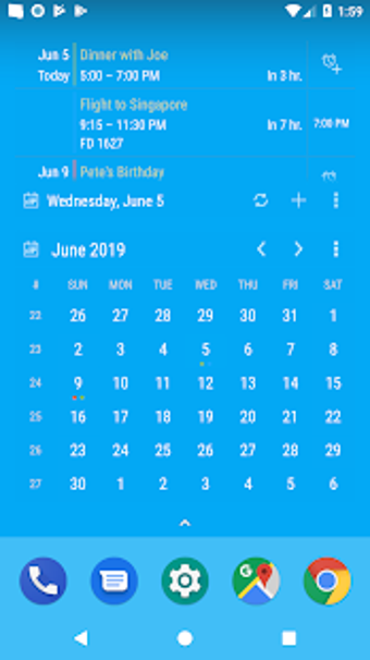 Image 0 for Calendar Widget KEY