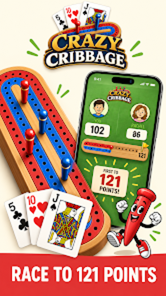 Imagen 0 para Crazy Cribbage Card Game
