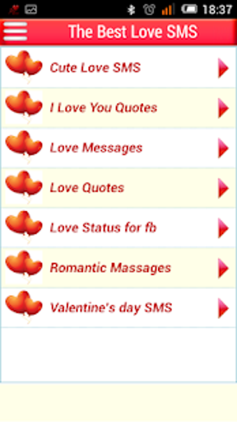 Image 1 for The Best Love SMS