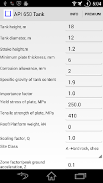 Image 0 for API 650 Tank Design