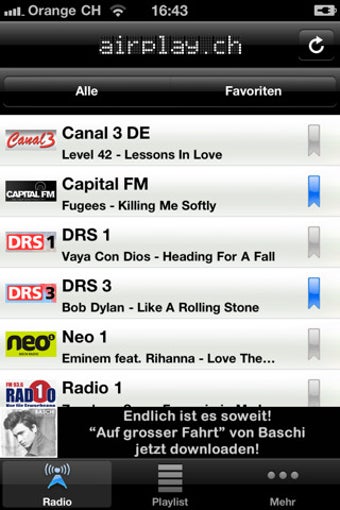 Image 0 for airplay.ch