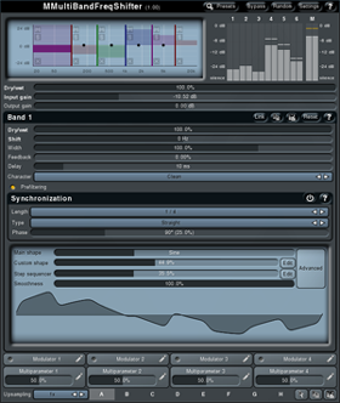 Image 0 for MMultiBandFreqShifter