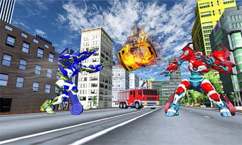 Image 1 for Robot Fire Truck Transfor…