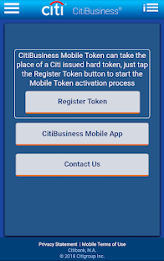 Imagen 1 para CitiBusiness Mobile