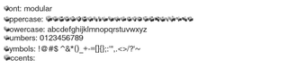 Image 0 for Cubefont