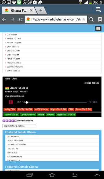 Image 0 for All Ghana Radio TV Statio…