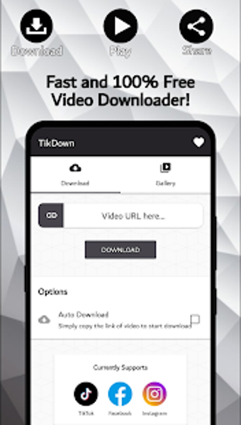 Image 0 for TikDown - Tik Tok Downloa…