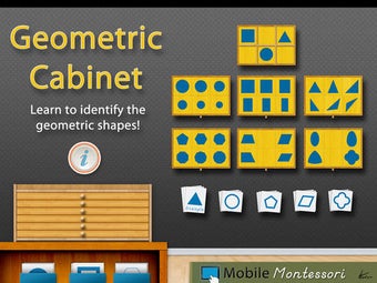 Image 0 for Geometric Cabinet - Monte…