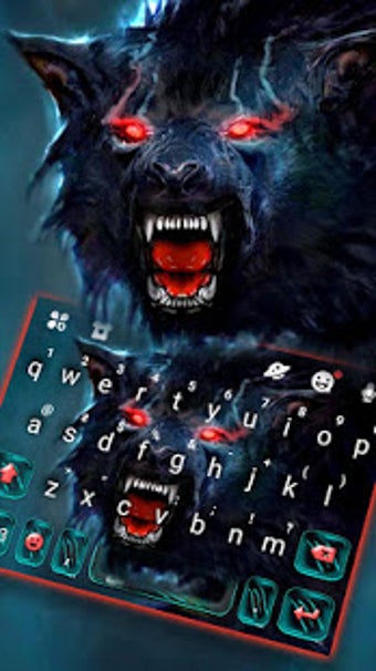 Image 0 for Scary Dire Wolf Keyboard …