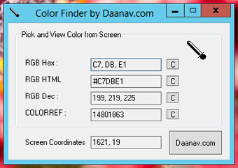 Imagen 0 para Color Finder