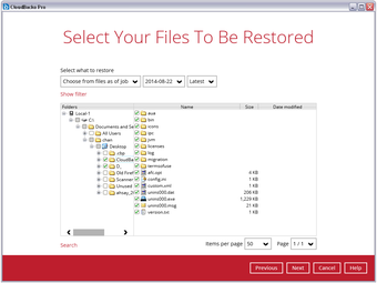 Imagen 8 para CloudBacko Pro
