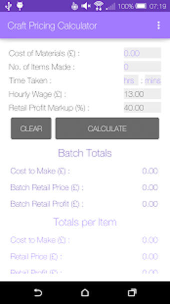 Image 3 for Craft Pricing Calculator