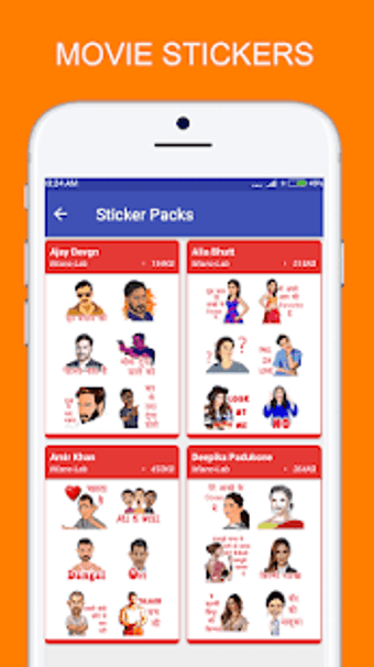 Image 3 for Hindi Movies Stickers For…