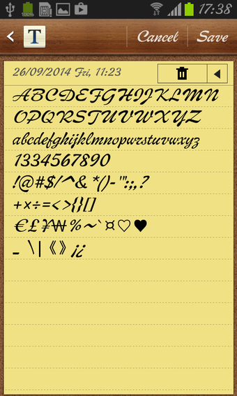 Image 2 for Middleton Brush Flipfont