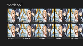 Image 0 for Watch SAO for Windows 8