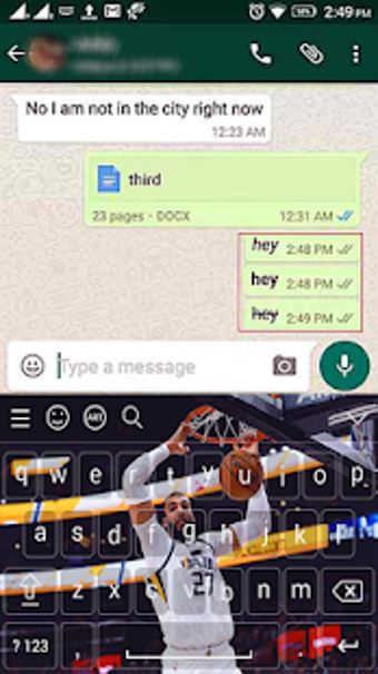 Image 0 for Rudy Gobert NBA Keyboard …