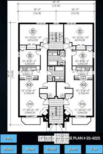 Image 0 for Multi Family House Plans