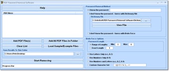 Image 0 for PDF Password Removal Soft…