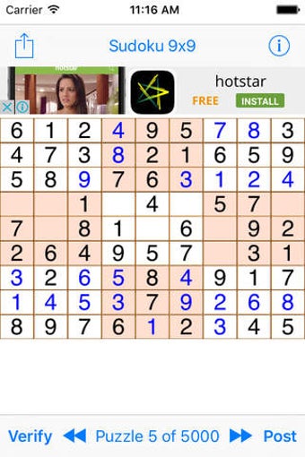 Imagen 0 para Sudoku 9x9 Game