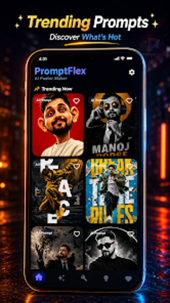 Image 0 for PromptFlex: AI Poster Mak…