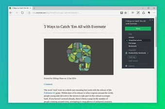 Image 1 for Evernote Web Clipper for …
