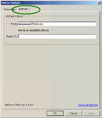 Image 1 for SetFrom for Microsoft Out…