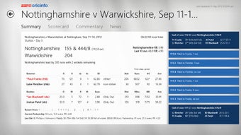 Image 0 for ESPN Cricinfo for Windows…