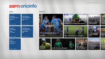 Image 1 for ESPN Cricinfo for Windows…