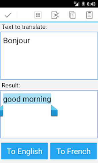Imagen 1 para French English Translator