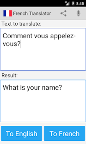 Imagen 0 para French English Translator
